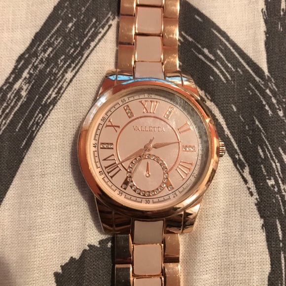 Valletta Rose Gold Watch - Picture 1 of 6
